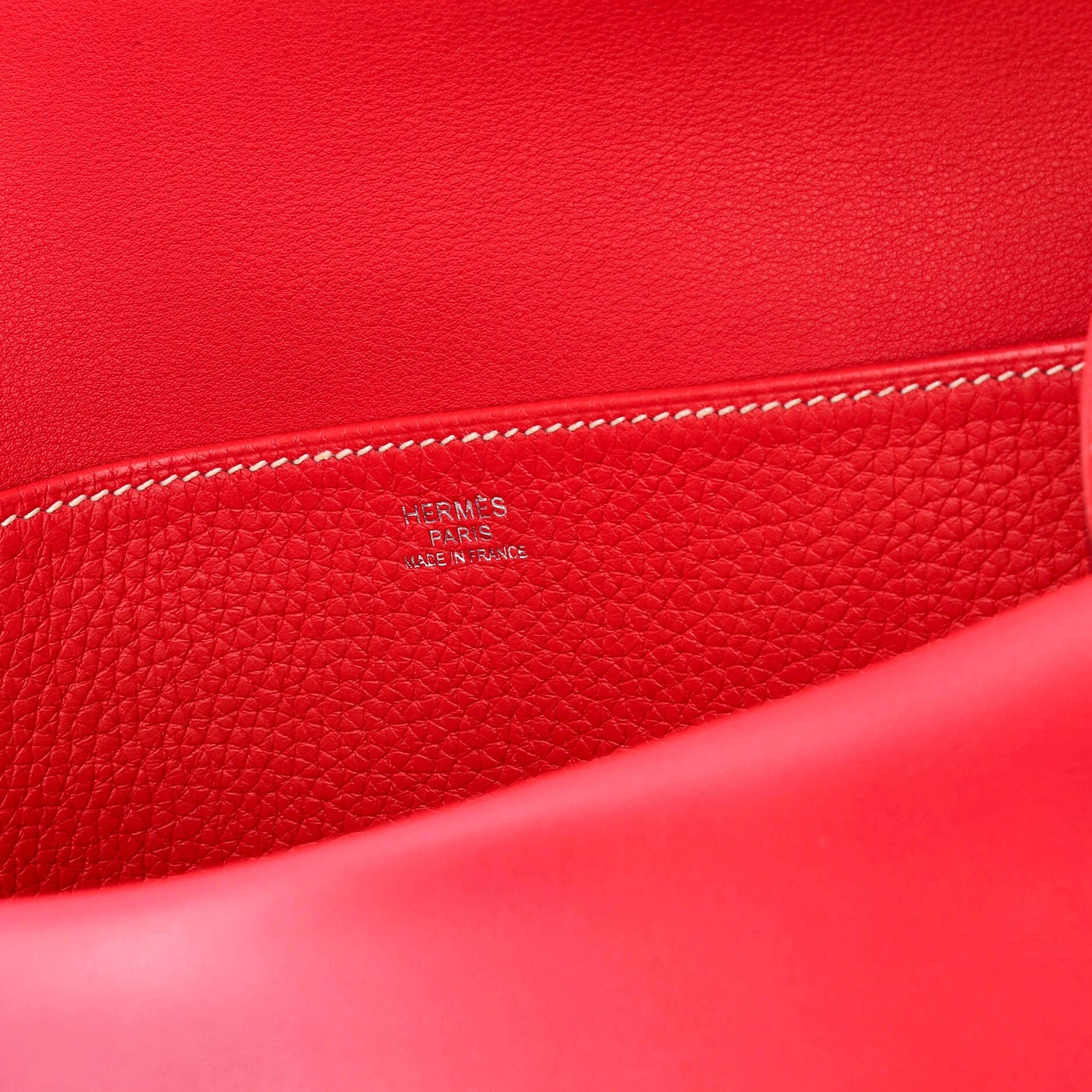 Pre-Owned Hermes Halzan Bag Clemence 31, Alternate, color, Rose Extreme