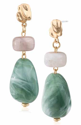 JARDIN Tiered Drop Earrings