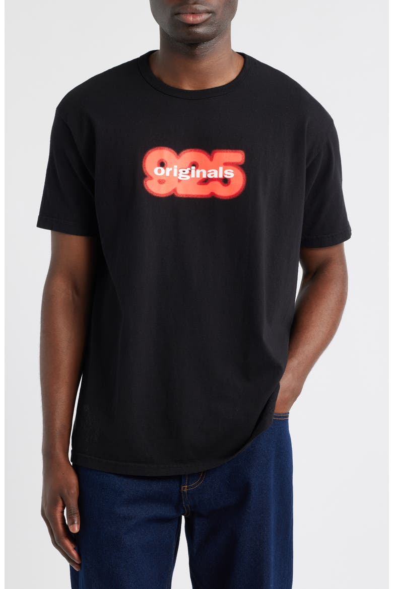 Genesis Cotton Graphic T-Shirt, Main, color, BLACK
