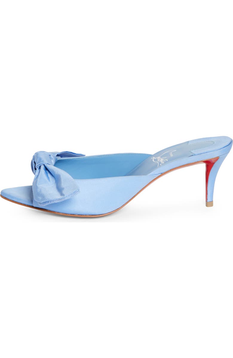 Christian Louboutin Mulazee Slide Sandal, Alternate, color, Ceruleo/ Lin Ceruleo