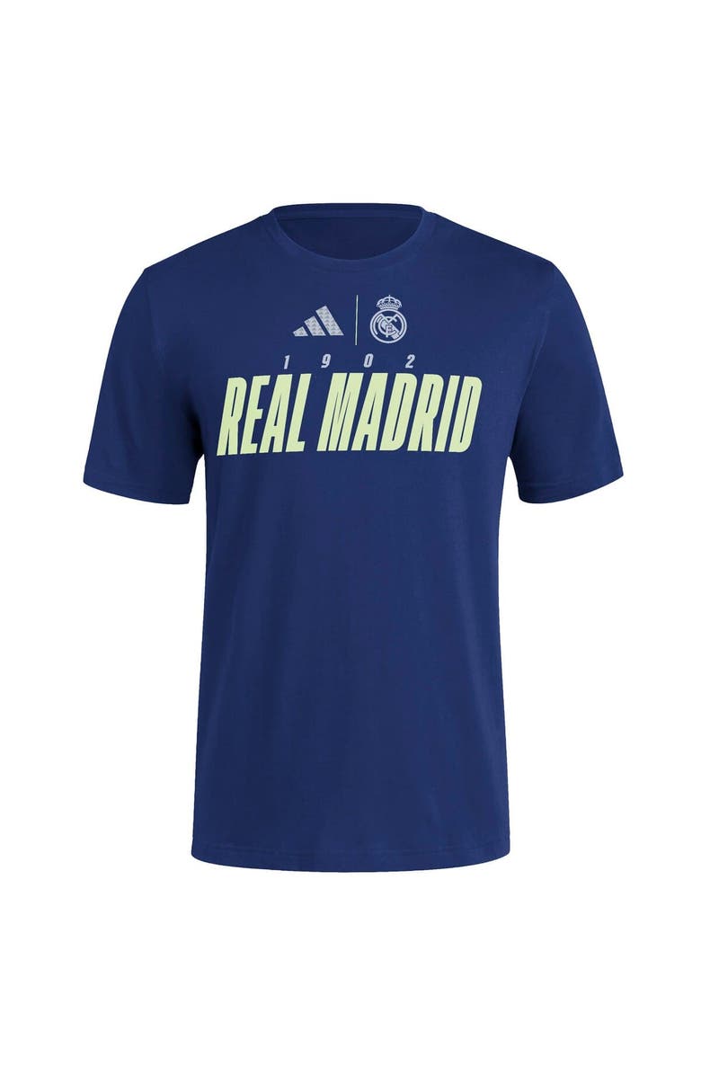 adidas Men's adidas Navy Real Madrid 2025 Club World Cup Fresh T-Shirt, Alternate, color, Navy