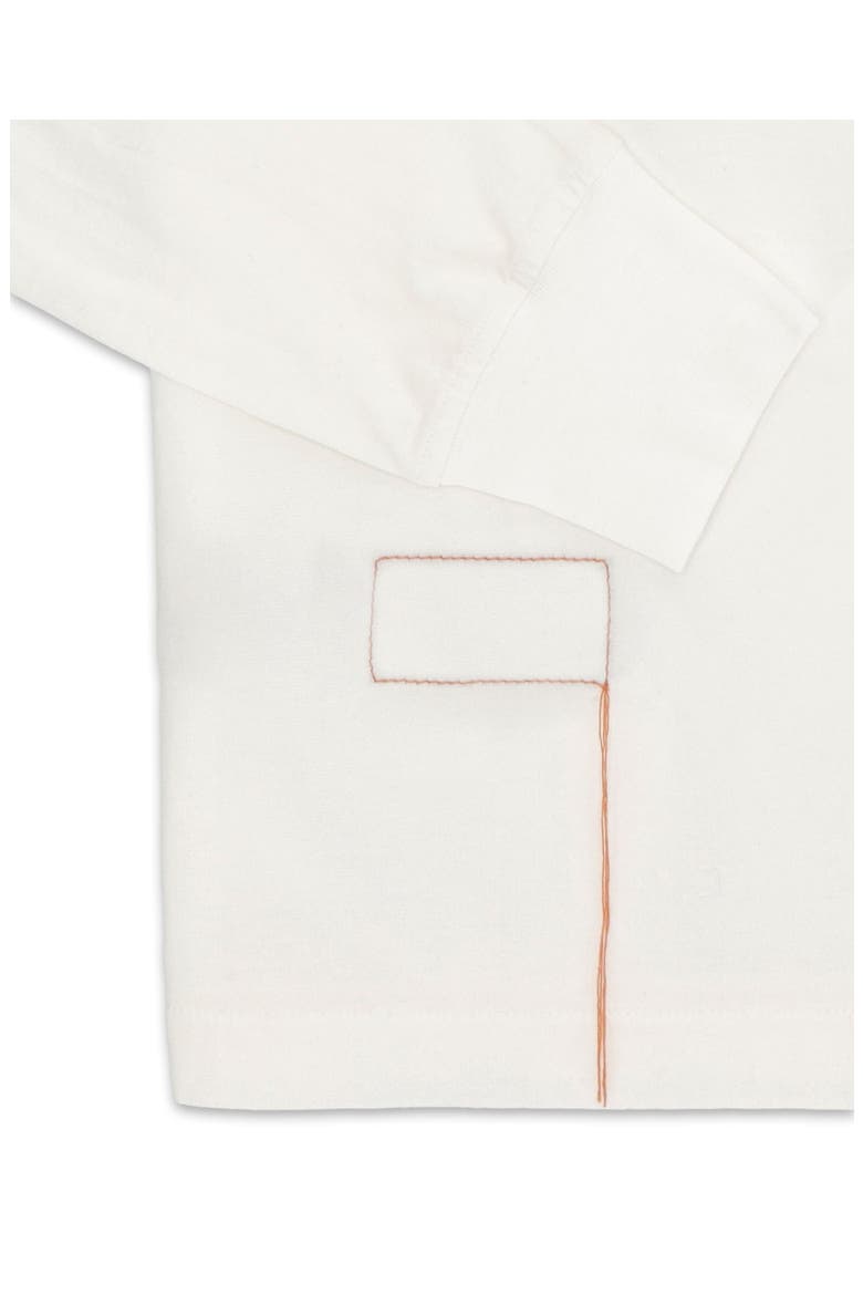Coralie MP Serafino Long Sleeve T-Shirt, Alternate, color, White