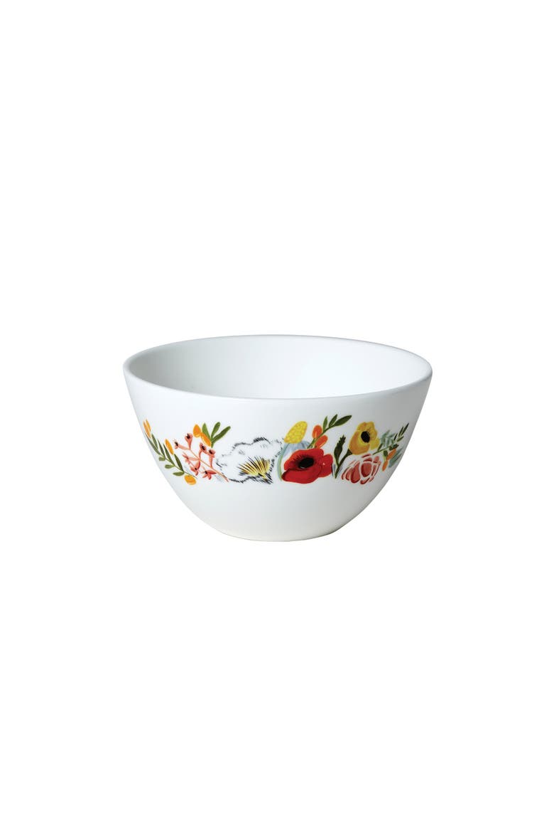 Language of Flowers Cereal & Soup Bowl, Main, color, Multi