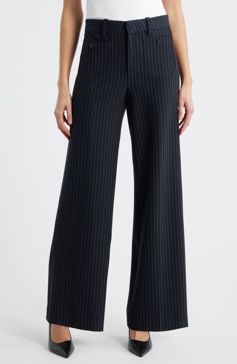 The Modernist Patch Pocket Pinstripe Pants