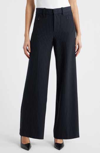 The Modernist Patch Pocket Pinstripe Pants