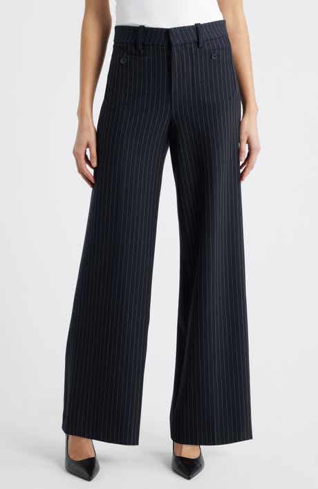 FRAME The Modernist Patch Pocket Pinstripe Pants