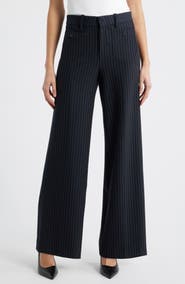 FRAME The Modernist Patch Pocket Pinstripe Pants