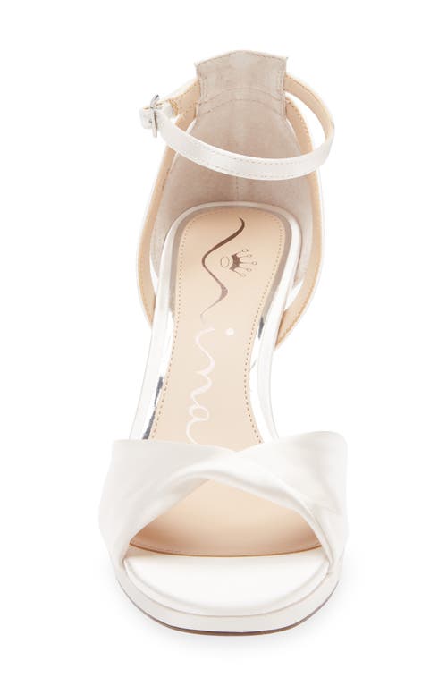 Nina Briza Ankle Strap Platform Sandal
