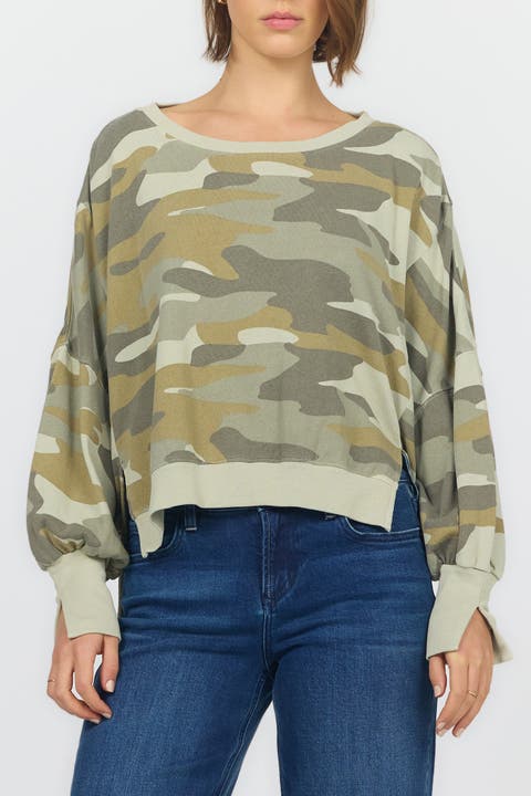 Trenton Oversized Terry Sweatershirt Sweater