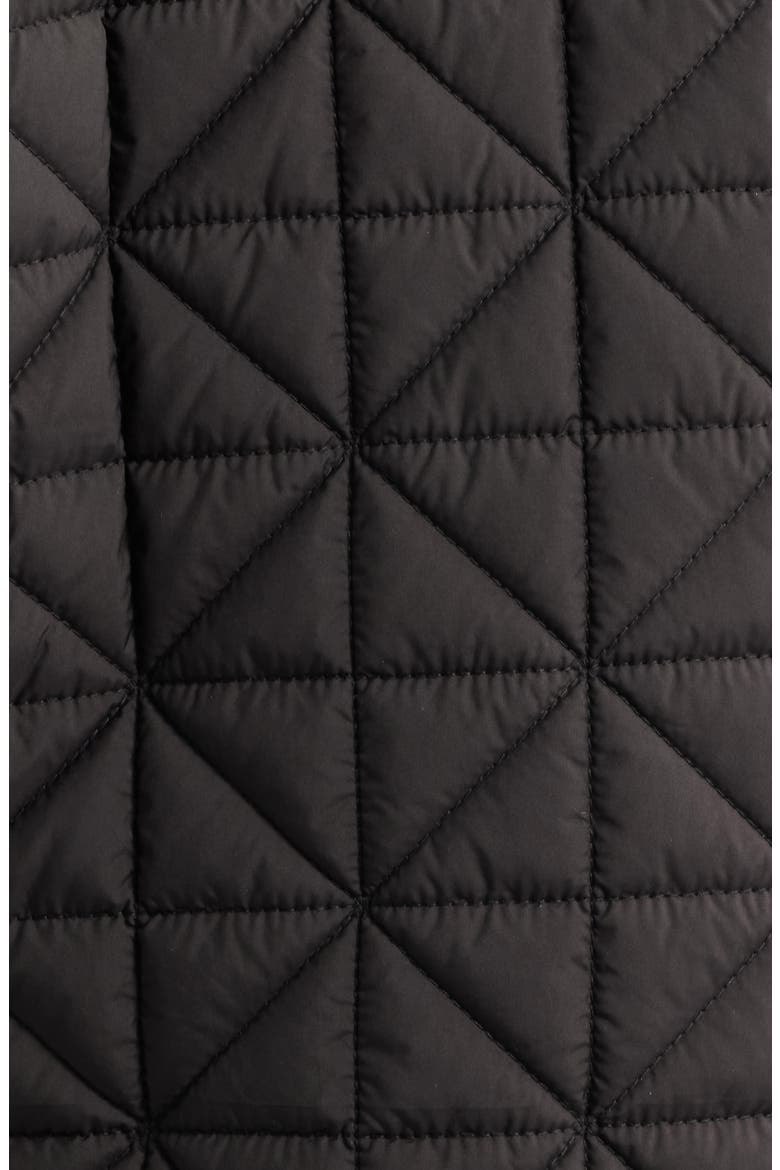 Diamond Quilted Jacket, Alternate, color, BLACK