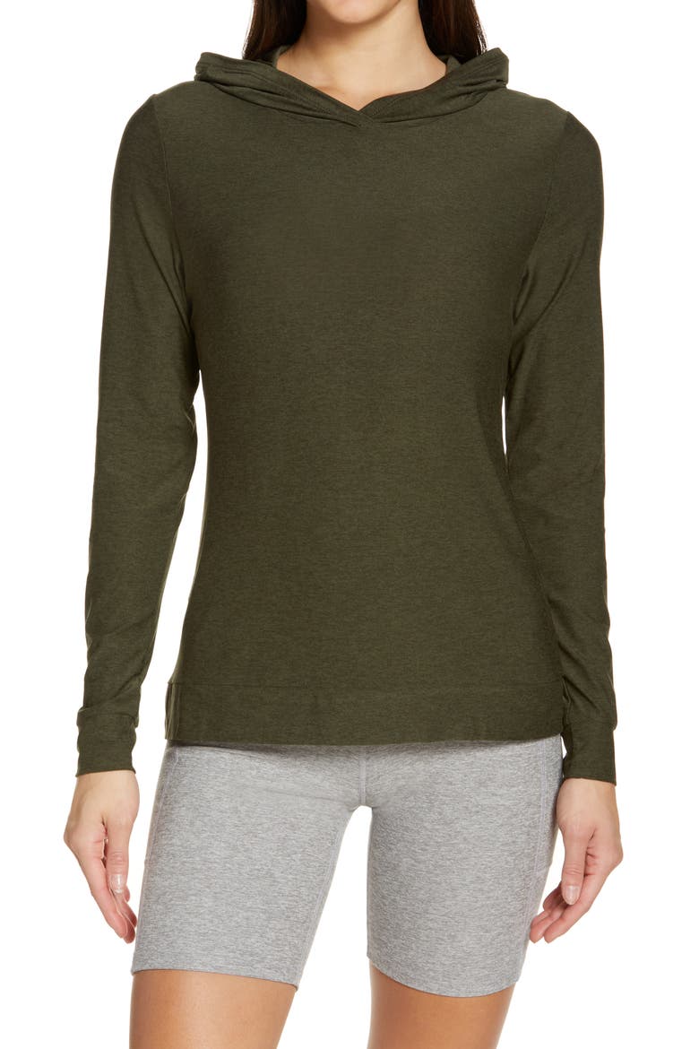 Day & Night Hoodie, Main, color, EDEN GREEN HEATHER