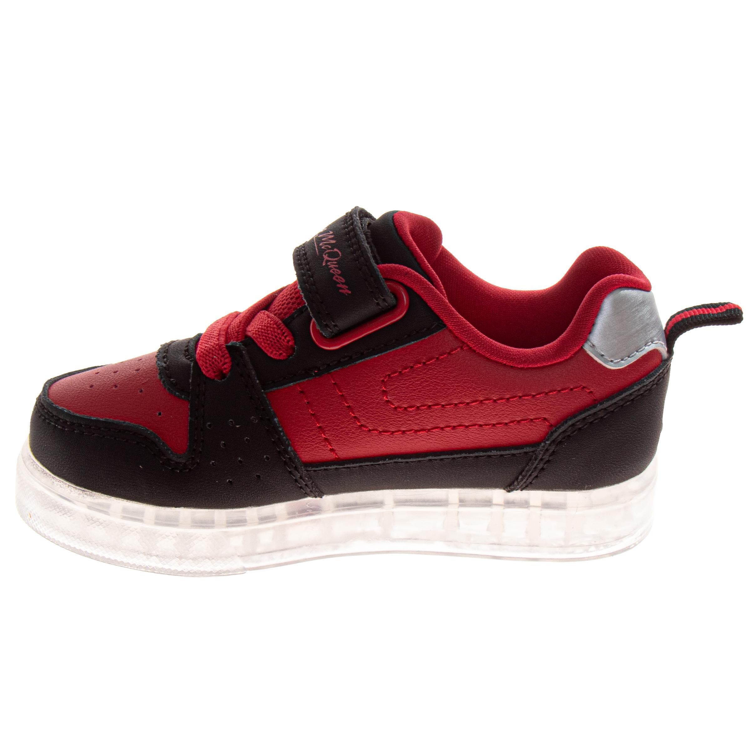 Disney Pixar Lightning McQueen Sneakers Boys, Alternate, color, Red Black