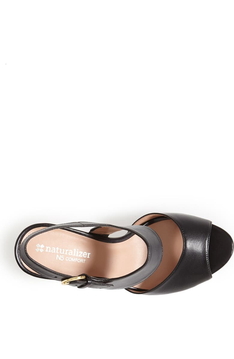 Naturalizer 'Nebula' Leather Sandal, Alternate, color,