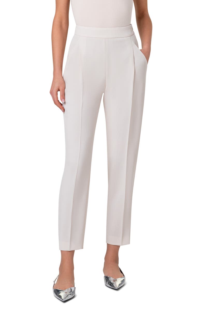 Akris punto Fiola Virgin Wool Ankle Pants, Main, color, 
