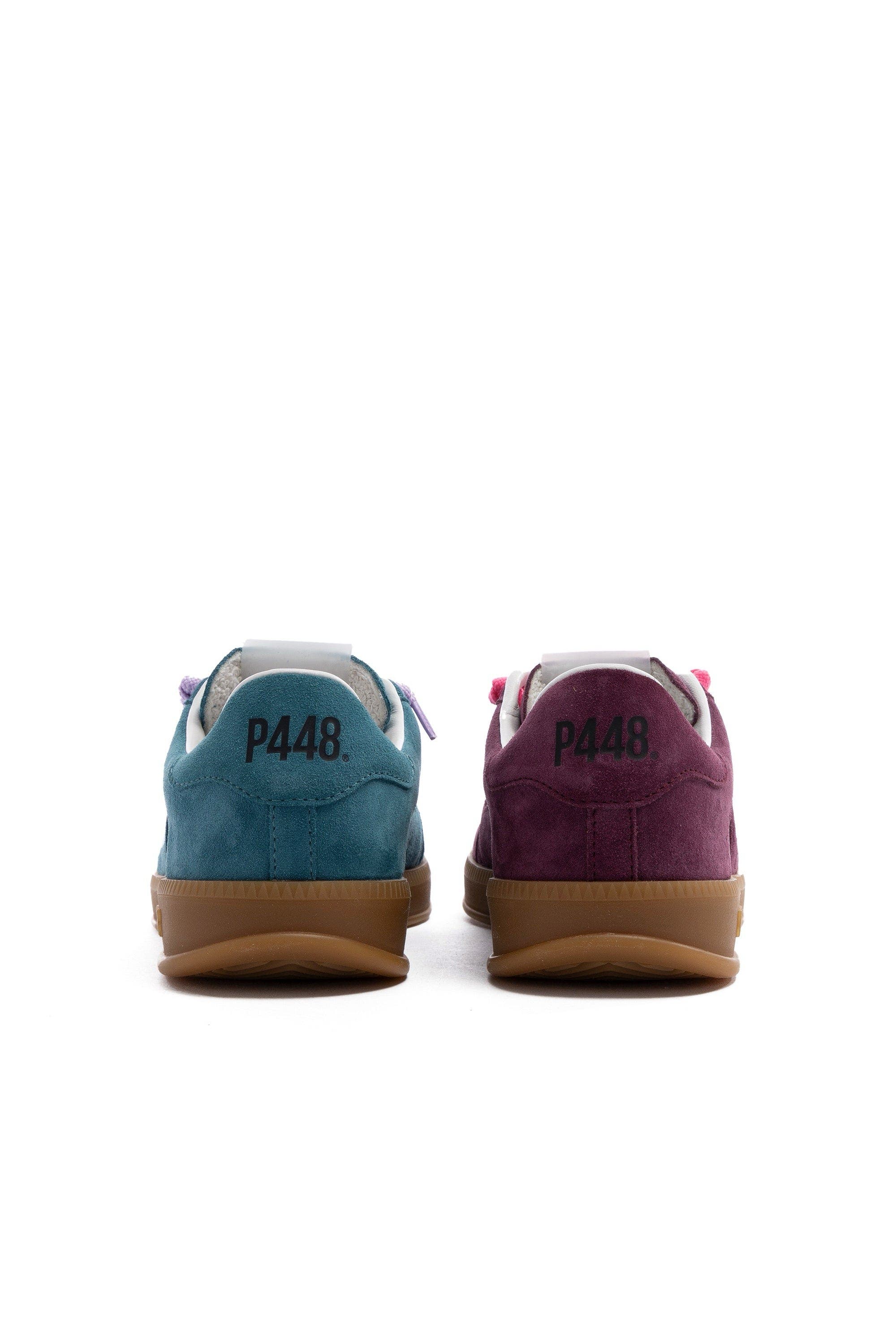 P448 Monza Kaleidoscope Sneaker, Alternate, color, Burgundy/Blue