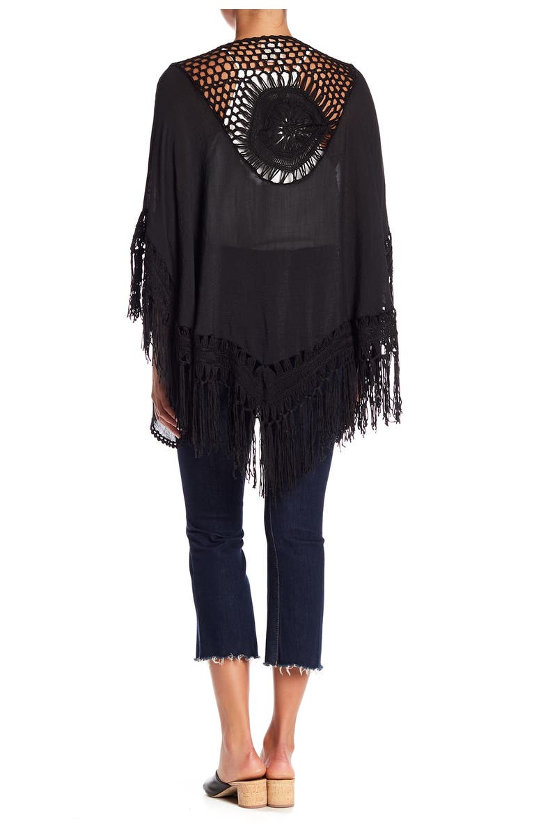 Forgotten Grace Crochet Fringe Cardigan, Main, color, 