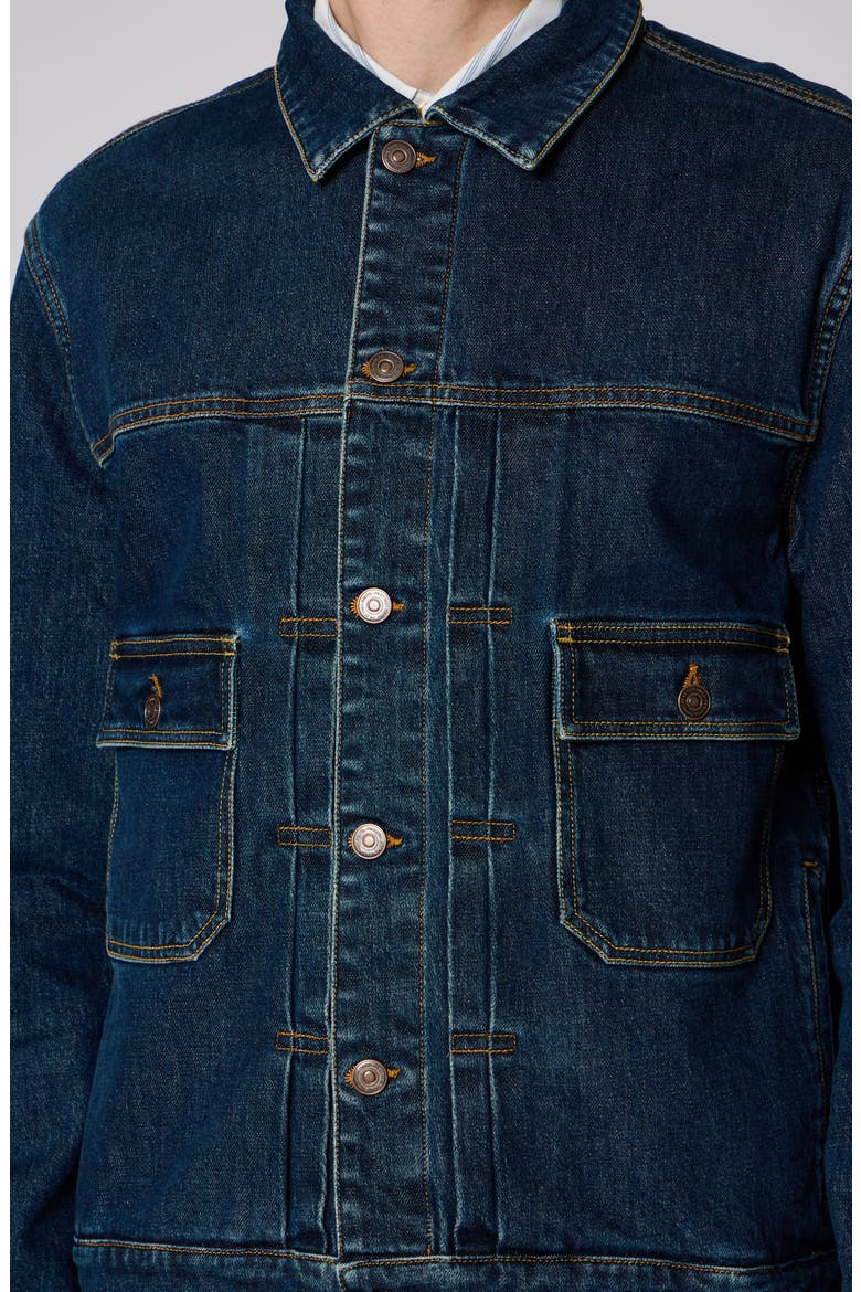 Western Denim Jacket, Alternate, color, VINTAGE
