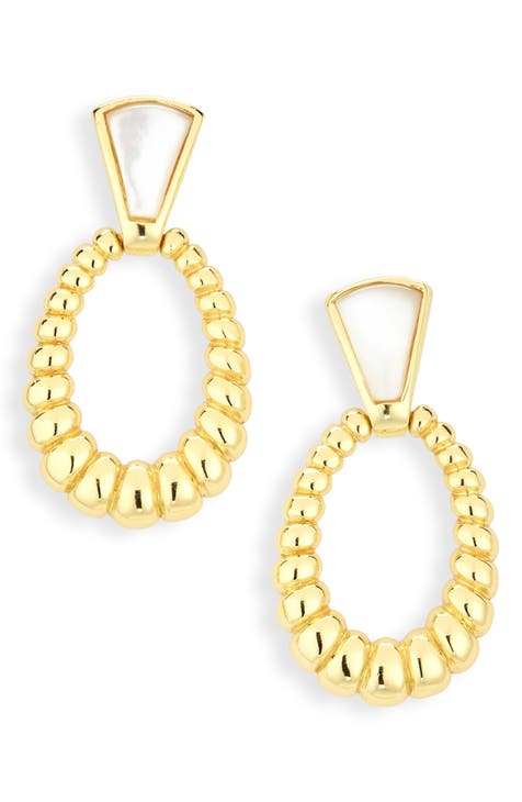 Ornate Hoop Earrings