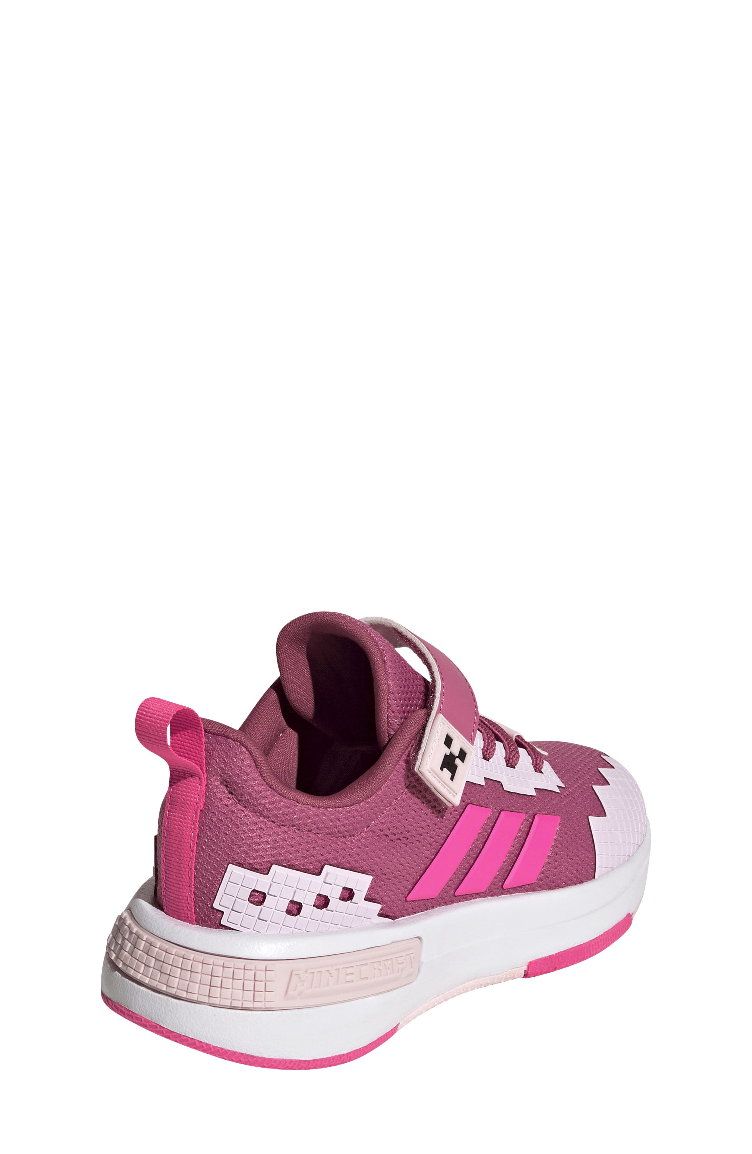 Kids' x Minecraft 'Pro' Sneaker, Alternate, color, MAGENTA/ PINK/ CLEAR PINK