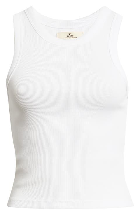 Classic Stretch Cotton Rib Tank