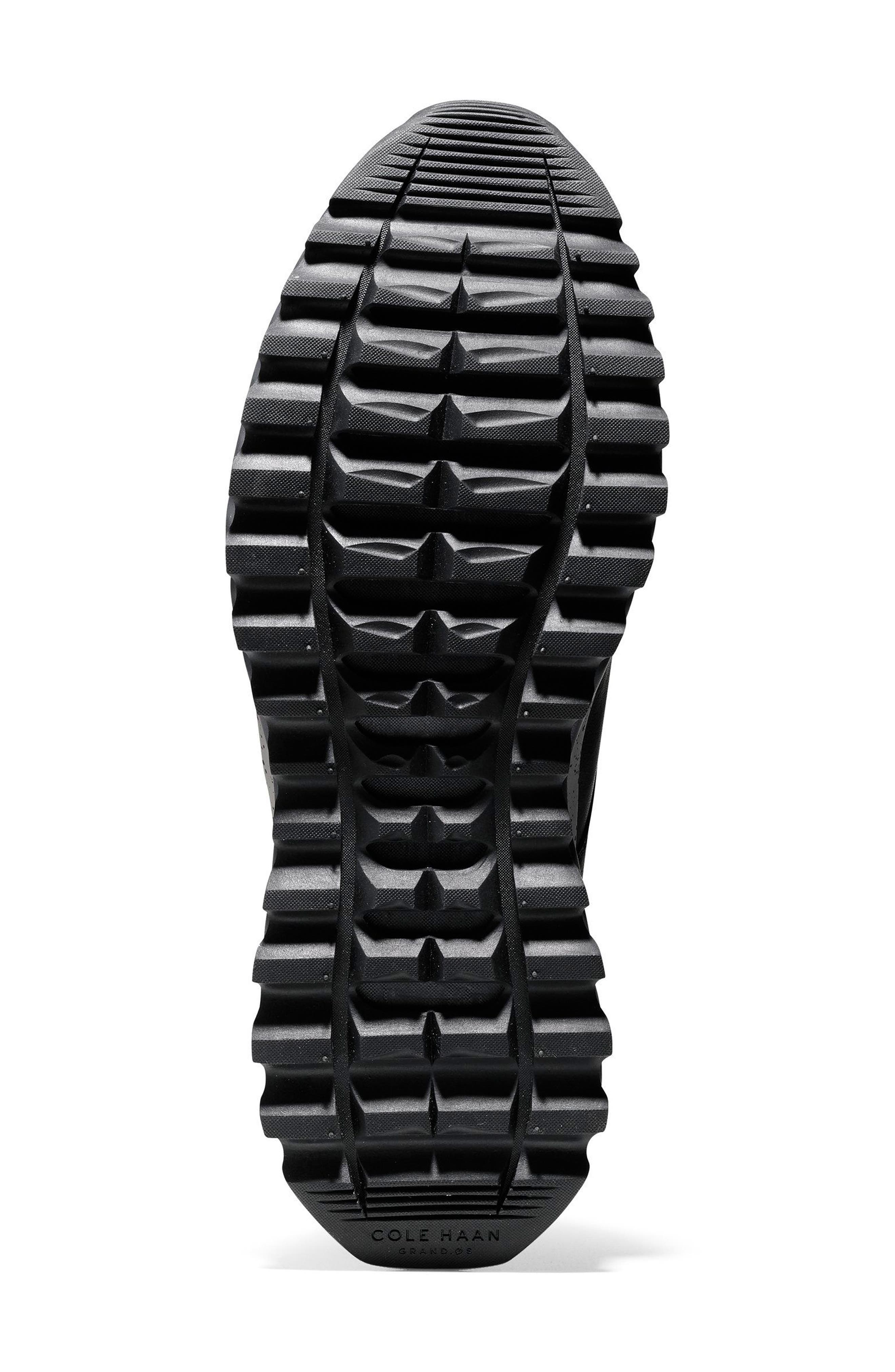 Cole Haan GrandExpløre All Terrain Waterproof Sneaker, Alternate, color, Black/ Ironstone Leather