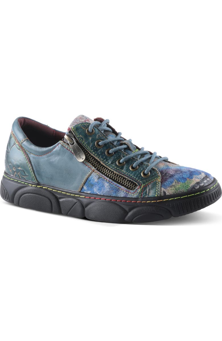 L'Artiste by Spring Step Danli Sneaker, Main, color, Blue Multi