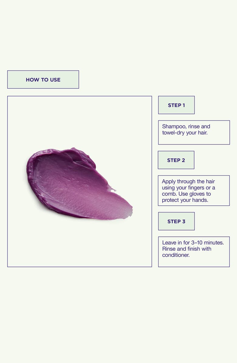 Maria Nila Colour Refresh Hair Mask, Alternate, color, Lavender