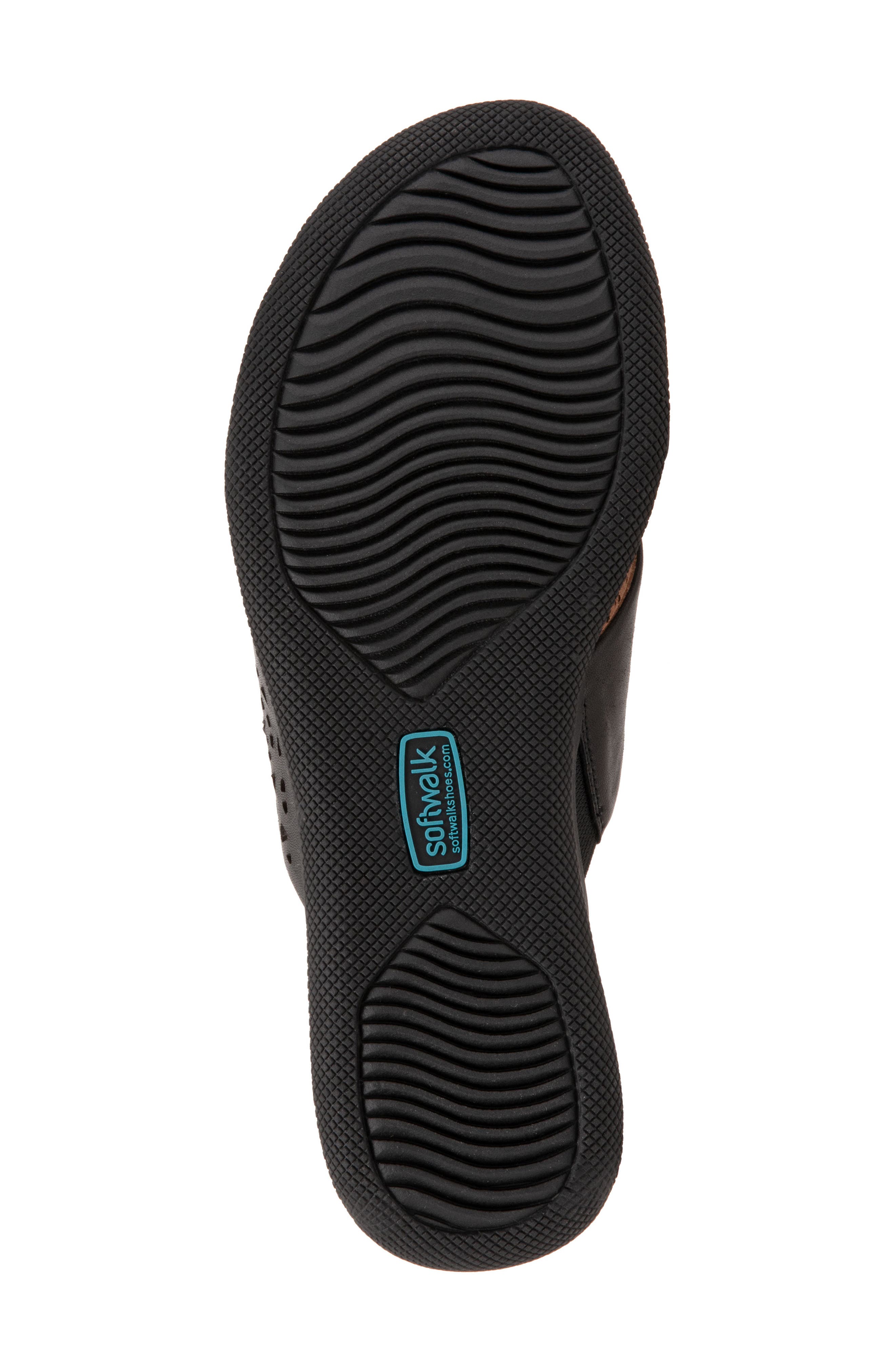 SoftWalk<sup>®</sup> Tillman Leather Cross Strap Slide Sandal, Alternate, color, 