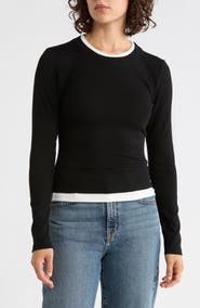 Lush Long Sleeve Layering Top