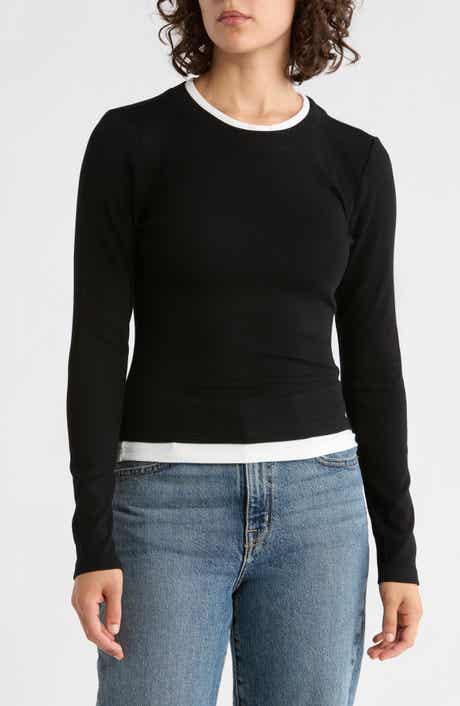 Lush Long Sleeve Layering Top