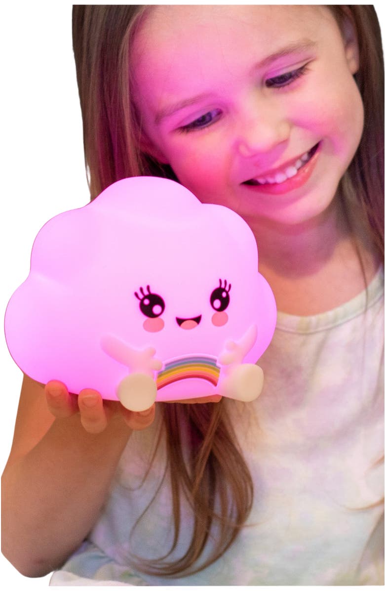 Lumieworld LumiPets<sup>®</sup> Kawaii Cloud Children's Nursery Touch Night Light, Alternate, color, 