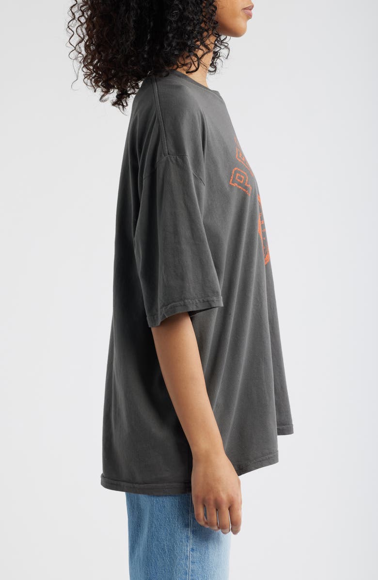 Junk Food Pep Club 1998 Oversize Cotton Graphic T-Shirt, Alternate, color,