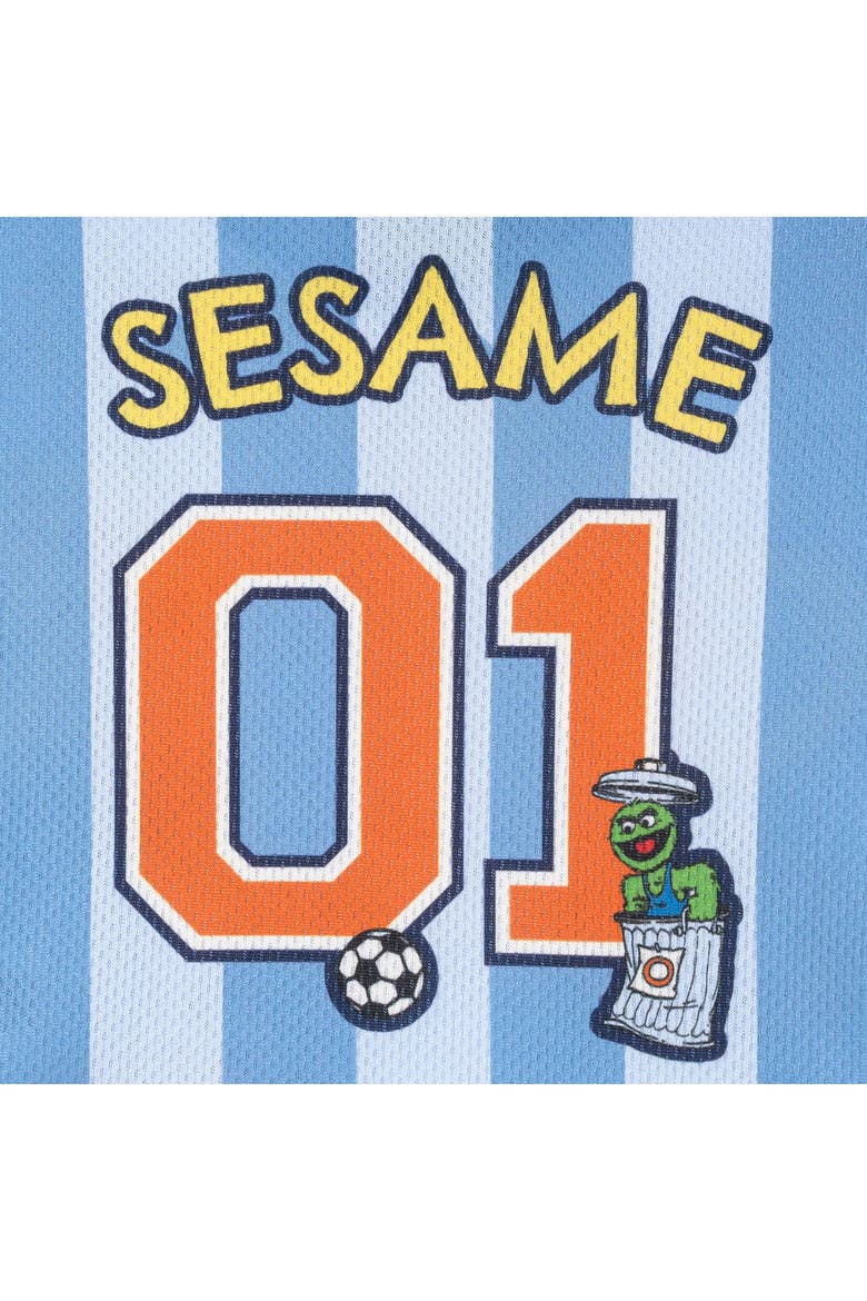 Short Sleeve Soccer Jersey, Alternate, color, Light Blue Stripe