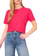 1.STATE Rib Jersey Boxy Crop T-Shirt