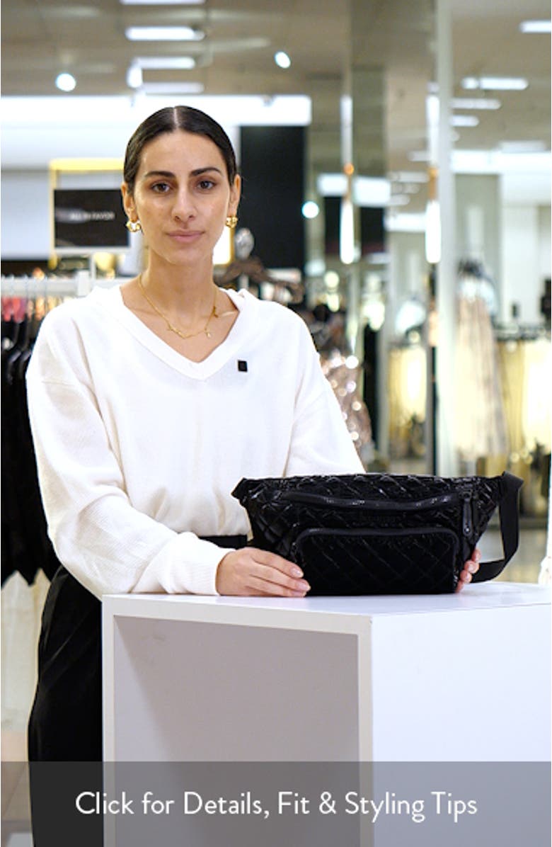 Metro Quilted Nylon Sling Bag, sales video thumbnail