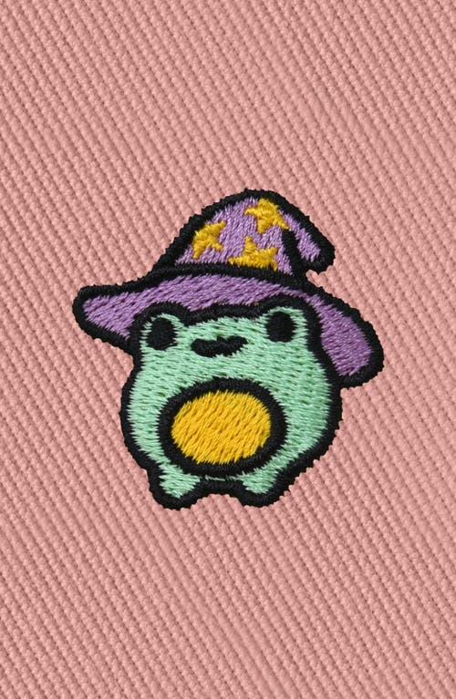 Dalix Sorcerer Frog Bucket Hat In Peach Melba