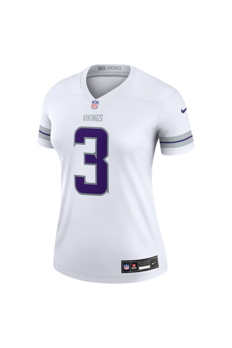 Women's Nike Jordan Addison  White Minnesota Vikings Alternate Legend Player Performance Top, Alternate, color, White