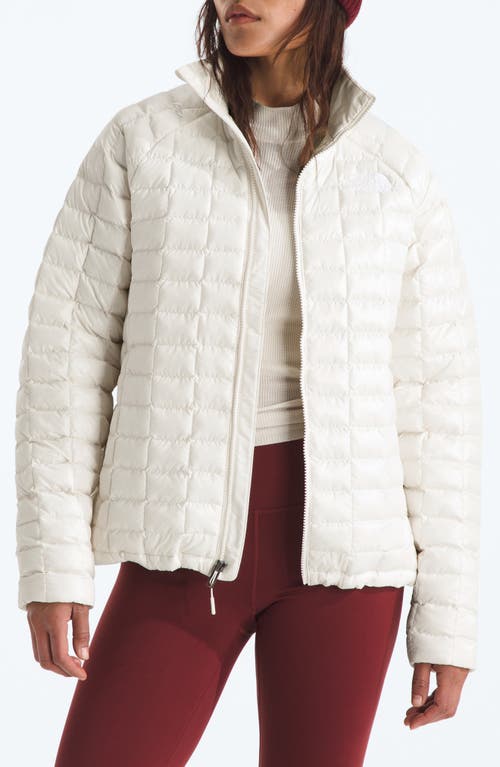 The North Face Thermoball Quilted Jacket In White