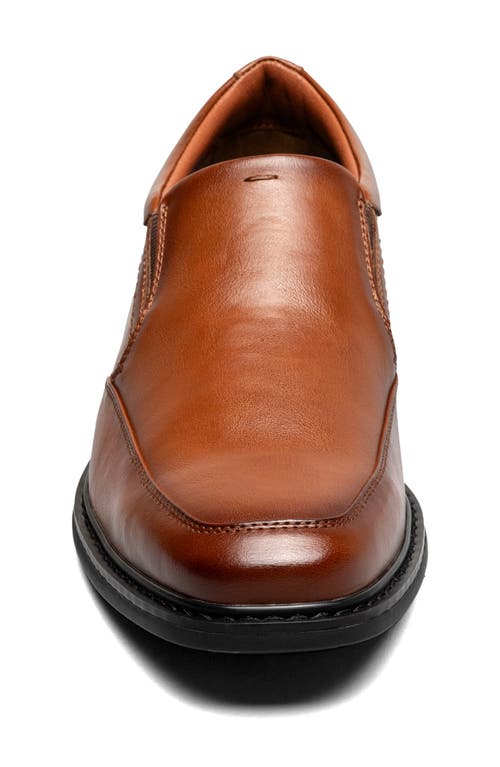 Nunn Bush Jarvis Moc Toe Slip-on Loafer In Cognac