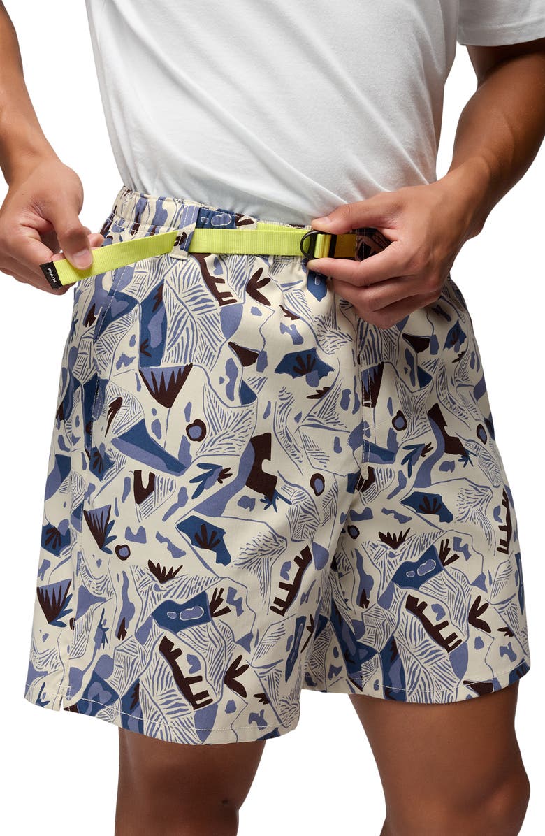 prAna Stretch Zion<sup>™</sup> Pull-On Shorts, Alternate, color, Beach Pebble Watershed