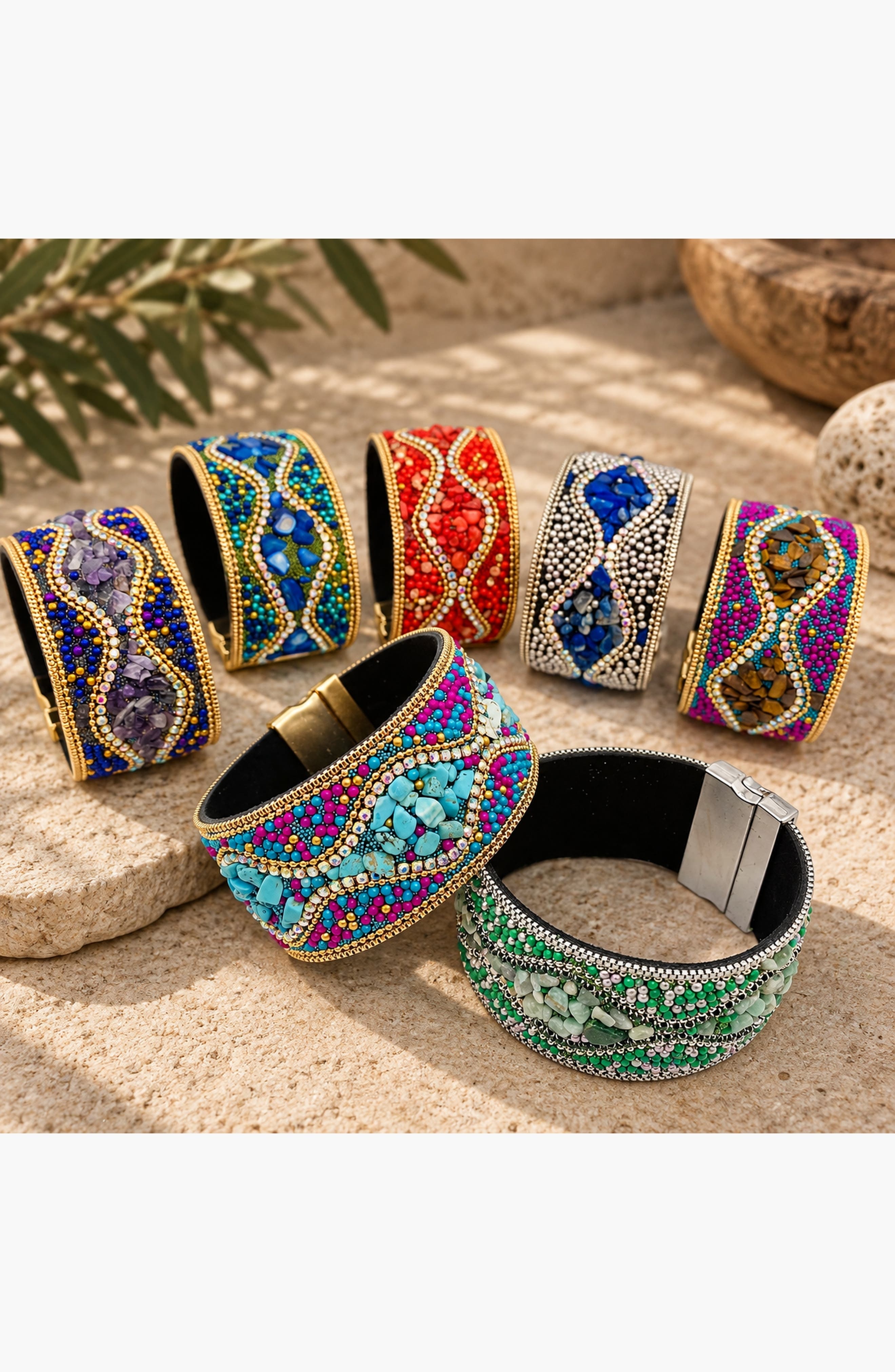 Humanist Beauty Boho Magnetic Cuff Bracelet (Women) | Nordstrom