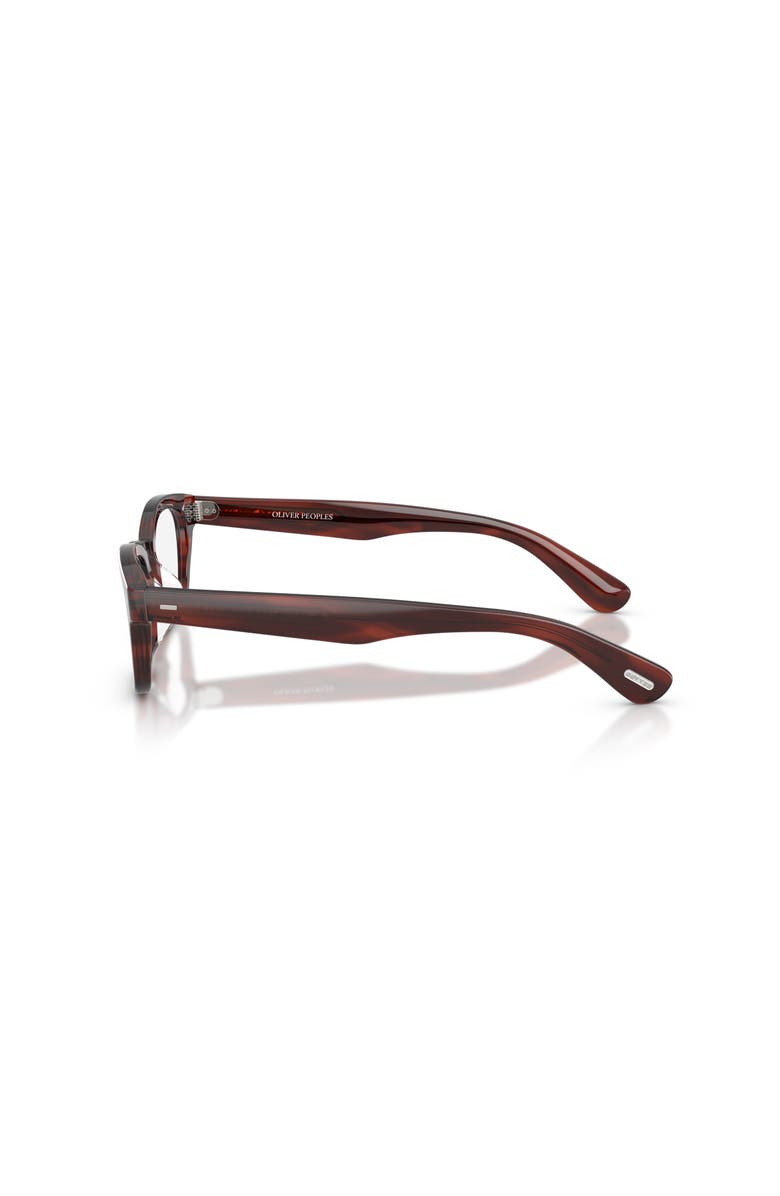 Oliver Peoples 49mm Rectangle optical glasses, Alternate, color, Brown