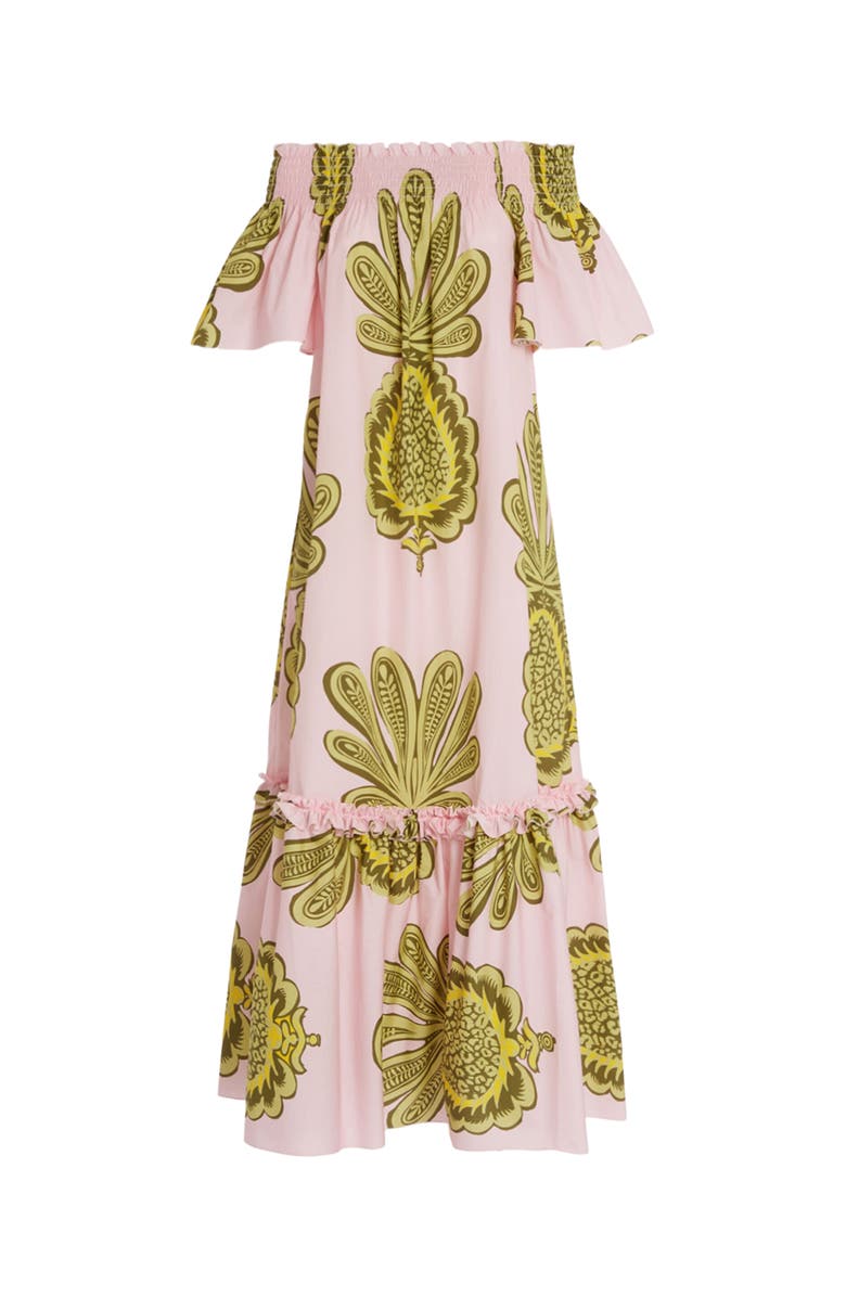 La DoubleJ Capalbio Dress Big Pineapple Pink, Alternate, color,