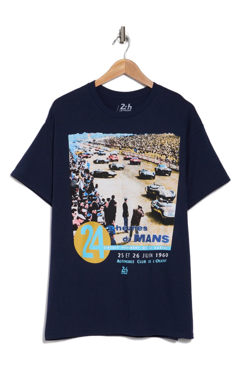 Philcos 24 Hours of Le Mans 1960 Race Graphic Print T-Shirt, Alternate, color,