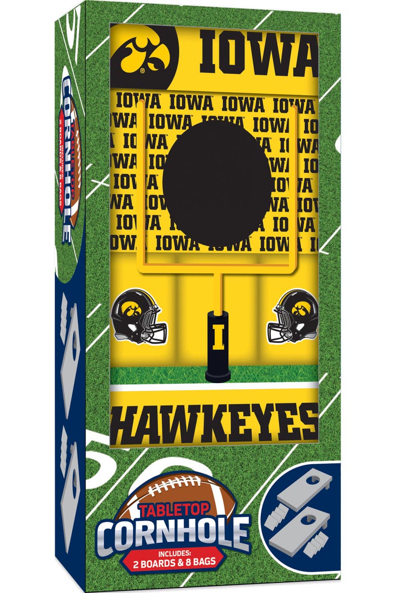 Iowa Hawkeyes NCAA Tabletop Cornhole, Main, color, Multicolor