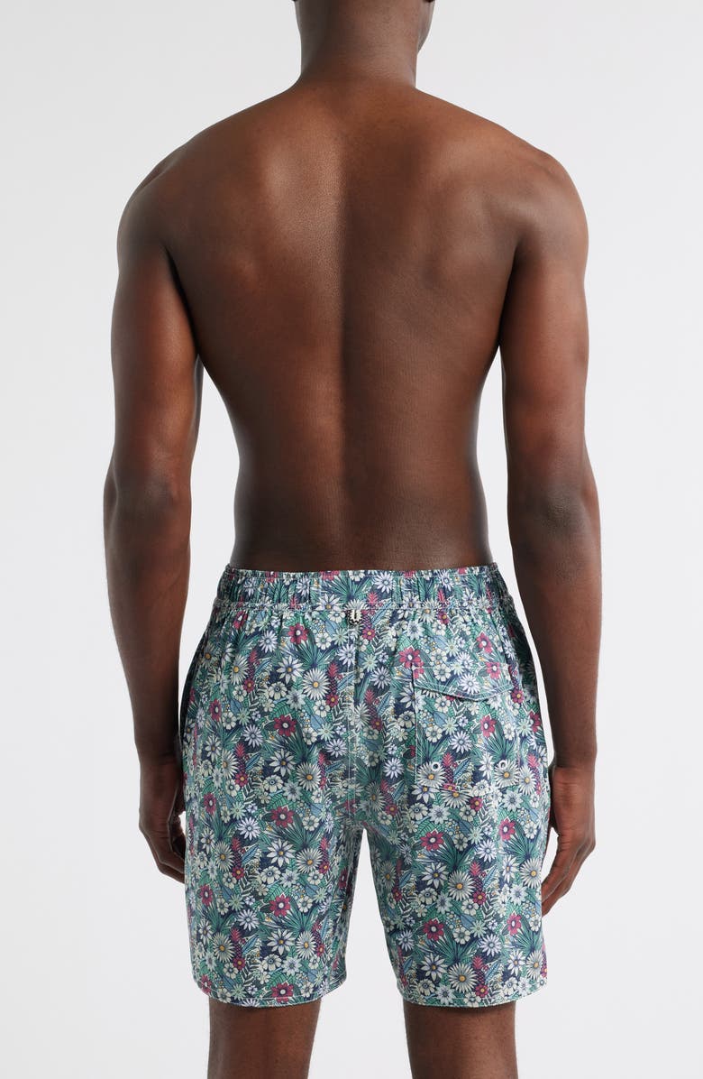 johnnie-O Ponderosa Swim Trunks, Alternate, color, Black