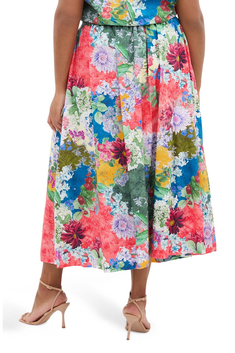 Sarina Print Maxi Skirt, Alternate, color, FOOLS FLORAL
