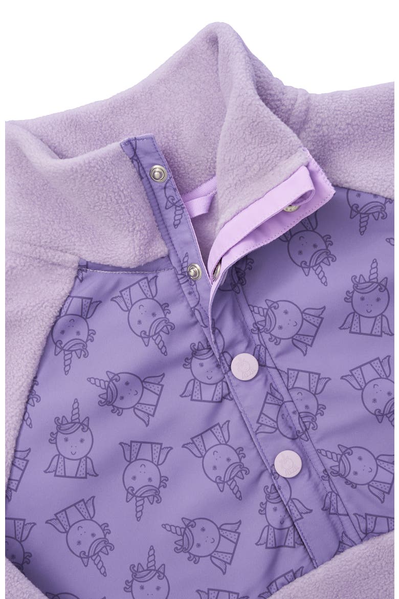 Fleece Zip Up, Alternate, color, Lilac