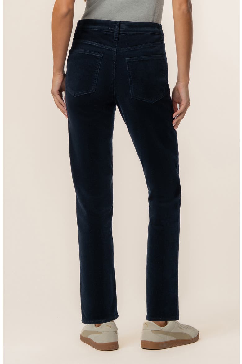 Quinn Slim Straight Leg Corduroy Pants, Alternate, color, NAVY