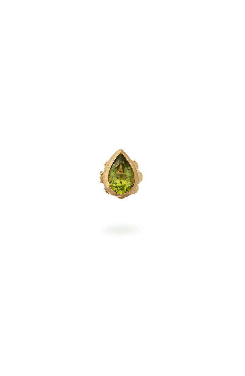 Eloise Jewelry Single Drop Stud Green Peridot, Alternate, color, Green Peridot